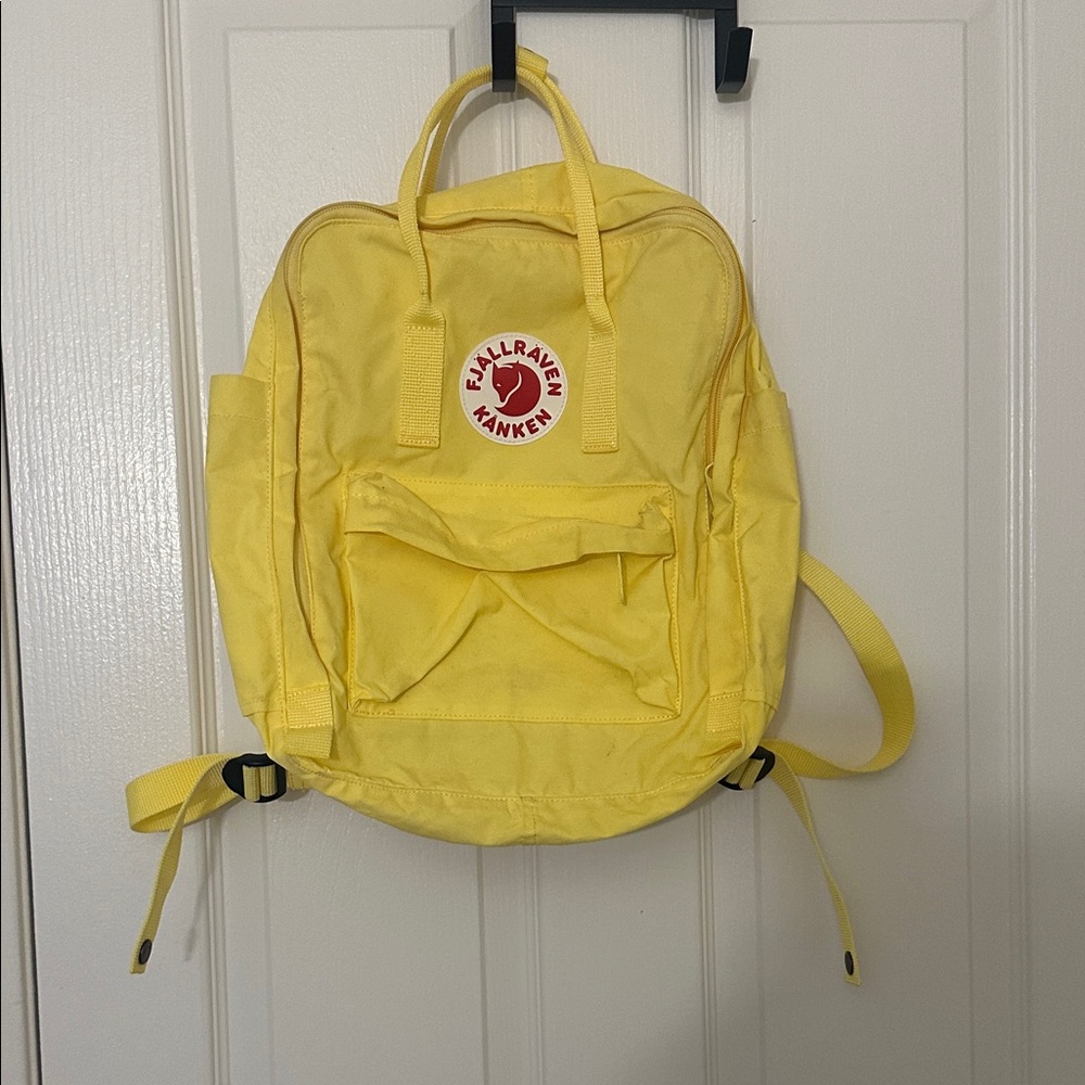 Fjallraven Kanken Bright Yellow Backpack